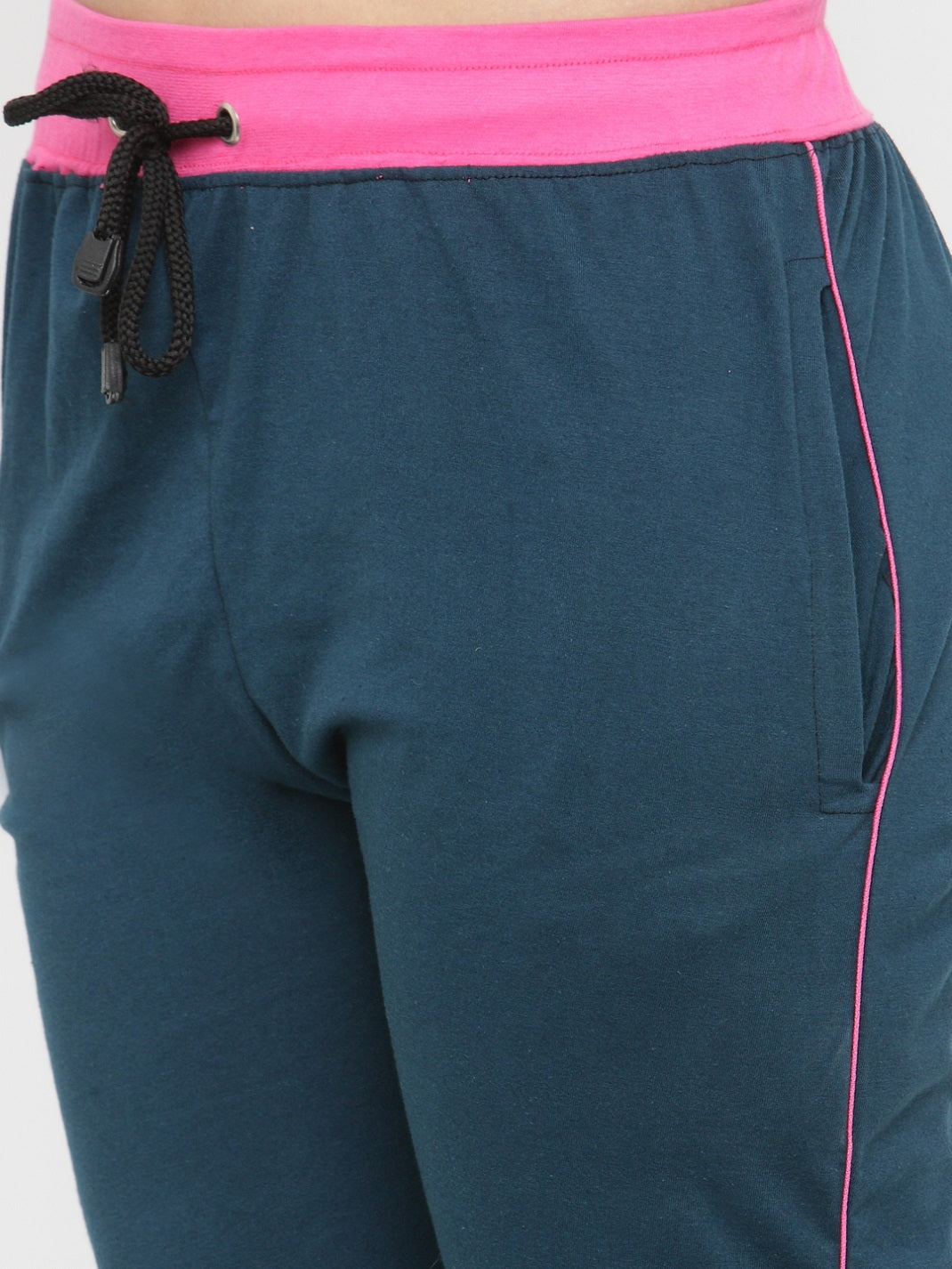 Buy Black Track Pants for Women by Teamspirit Online | Ajio.com